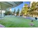 This large fenced dog park includes ample running space and a pet-friendly environment at 322 Karen Ave # 601, Las Vegas, NV 89109