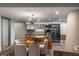 Modern kitchen featuring stainless steel appliances and island at 3726 Las Vegas Blvd # 606, Las Vegas, NV 89158