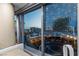 Gorgeous city view from a high-rise window at 3726 Las Vegas Blvd # 606, Las Vegas, NV 89158