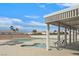 Resort-style community pool with covered seating area, offering a relaxing outdoor space at 5109 Midnight Oil Dr, Las Vegas, NV 89122