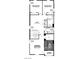 Detailed floor plan showcasing the layout of the second floor, including the bedrooms, bathrooms, and loft at 624 Bellus Pl # Lot 170, Henderson, NV 89015
