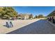 Horse barn facilities include plenty of stalls and outdoor trailer storage areas to store equipment at 6325 Guy Ave Ave, Las Vegas, NV 89131