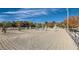 Outdoor equestrian arena with jumps and well-maintained sand, perfect for riding and training at 6325 Guy Ave Ave, Las Vegas, NV 89131