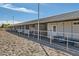 Horse stalls with fencing and outdoor storage, offering a secure and organized equestrian space at 6325 Guy Ave Ave, Las Vegas, NV 89131