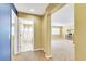 Upstairs hallway featuring a carpet runner and access to other rooms in the home at 6558 Musette Ave, Las Vegas, NV 89139