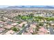 A picturesque aerial view of the community, complete with mature trees and open spaces at 7511 Bridlehorne Ave, Las Vegas, NV 89131