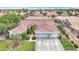 An aerial view shows the well-maintained home and community at 7511 Bridlehorne Ave, Las Vegas, NV 89131