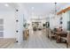Spacious open-concept living area, dining room and kitchen, and modern decor at 81 Alerion St, Las Vegas, NV 89138
