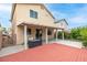 Property featuring a cozy patio area, and a wooden deck providing a relaxing outdoor retreat at 8221 Stoneheather Ct, Las Vegas, NV 89117
