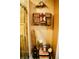 Shower with tastefully arranged towels, a decorative vase, and practical storage solutions, creating a functional space at 9355 W Viking Rd, Las Vegas, NV 89147