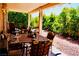 Patio area with outdoor furniture at 9355 W Viking Rd, Las Vegas, NV 89147