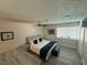 A well-lit bedroom showcases neutral tones, wood-look floors, and a modern ceiling fan at , Las Vegas, NV 89110