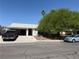Charming single-story home with a well-maintained front yard and mature trees at , Las Vegas, NV 89110