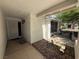 Inviting front porch with a decorative security door and a cozy seating area at , Las Vegas, NV 89110