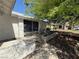 Charming single-story home featuring a desert landscape, stucco exterior, and cozy front patio area at , Las Vegas, NV 89110