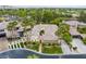 Aerial view of the home showcasing the manicured landscaping and tile roof at 10156 Kearney Hill Pl, Las Vegas, NV 89144