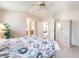Bright bedroom with closet and dresser space, offering ample storage, and easy access to the ensuite bathroom at 1742 Ashburn Dr, North Las Vegas, NV 89032