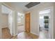 Hallway featuring access to the bedrooms and bathroom at 1929 Stonington Pl, Las Vegas, NV 89108