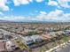 Expansive aerial view of a well-planned neighborhood with beautiful single-Gathering homes at 2832 Aragon Terrace Way, Henderson, NV 89044