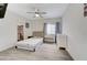 Bedroom with gray flooring, neutral walls, and plenty of natural light at 3192 Tullio Way, Henderson, NV 89052