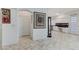 Hallway area with tile flooring and artistic design at 3192 Tullio Way, Henderson, NV 89052
