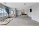 Spacious main bedroom with a great view from the large window and decorative curtains at 3192 Tullio Way, Henderson, NV 89052