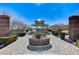Community gazebo offers seating and shade amid lush landscaping in a well-maintained neighborhood at 3839 Zodiacal Light St, Las Vegas, NV 89129