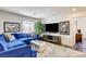 Inviting living room with modern furnishings and stylish decor at 3839 Zodiacal Light St, Las Vegas, NV 89129