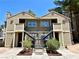 Inviting two-story condo with well-maintained landscaping and exterior stairs at 4682 Leeann Ln, Las Vegas, NV 89121