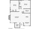 Detailed floor plan showcasing bedrooms, bathrooms, kitchen, living, and dining areas at 4682 Leeann Ln, Las Vegas, NV 89121