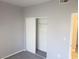 The bedroom has carpet and a sliding door closet at 5655 E Sahara Ave # 2068, Las Vegas, NV 89142