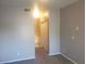 Bedroom leading to the bathroom and closet at 5655 E Sahara Ave # 2068, Las Vegas, NV 89142