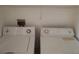 Laundry area showcasing a washer and dryer, offering in-home laundry convenience at 5655 E Sahara Ave # 2068, Las Vegas, NV 89142