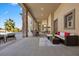 Serene backyard with a pool, an outdoor grill area, and multiple seating spaces at 670 Du Fort Ave, Henderson, NV 89002