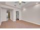 Cozy main bedroom with walk-in closet and attached bathroom at 87 E Agate Ave # 403, Las Vegas, NV 89123