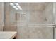 The shower features glass doors, a tiled surround, and modern fixtures at 87 E Agate Ave # 403, Las Vegas, NV 89123
