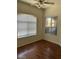 Bedroom with wood laminate flooring and windows, natural lighting, and neutral walls at 9000 Las Vegas Blvd # 2189, Las Vegas, NV 89123