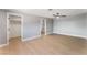 Main bedroom with neutral walls, walk-in closet, and an ensuite bathroom at 915 Melrose Dr, Las Vegas, NV 89101