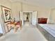 Bedroom with neutral carpet and antique furniture at 10500 Horseshoe Falls Ct, Las Vegas, NV 89144
