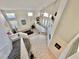 Spacious foyer with high ceilings and a view of the front door from the second floor at 10500 Horseshoe Falls Ct, Las Vegas, NV 89144