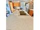 Close up of kitchen counter with a large sink, faucet, and breakfast bar at 10500 Horseshoe Falls Ct, Las Vegas, NV 89144