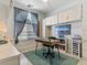 Bright office with built-in shelves and a modern desk, perfect for a productive workspace at home at 110 Eagleview Ct, Henderson, NV 89074