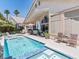 Sparkling pool and lounge area, ideal for enjoying sunny days at 110 Eagleview Ct, Henderson, NV 89074