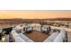 Relaxing rooftop deck features comfortable seating, offering panoramic views of the city at 12 Desert Lake Ln, Henderson, NV 89011