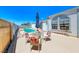Relaxing backyard featuring a refreshing in-ground pool and a cozy dining set at 1290 Dalene Ave, Henderson, NV 89002