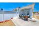 Inviting front porch with cozy seating, perfect for relaxing outdoors at 1290 Dalene Ave, Henderson, NV 89002