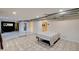 Spacious basement with recessed lighting and tile flooring at 2217 Santa Ynez Dr, Las Vegas, NV 89104