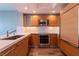 Contemporary kitchen with sleek countertops and stainless steel appliances, offering a luxurious culinary experience at 222 Karen Ave # 2804, Las Vegas, NV 89109