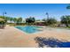 Community pool featuring a beach entry and lap lanes at 2343 Teatro Ave, Henderson, NV 89044