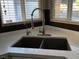 Close up of the kitchen sink area featuring a dual basin at 2704 Willow Wren Dr, North Las Vegas, NV 89084
